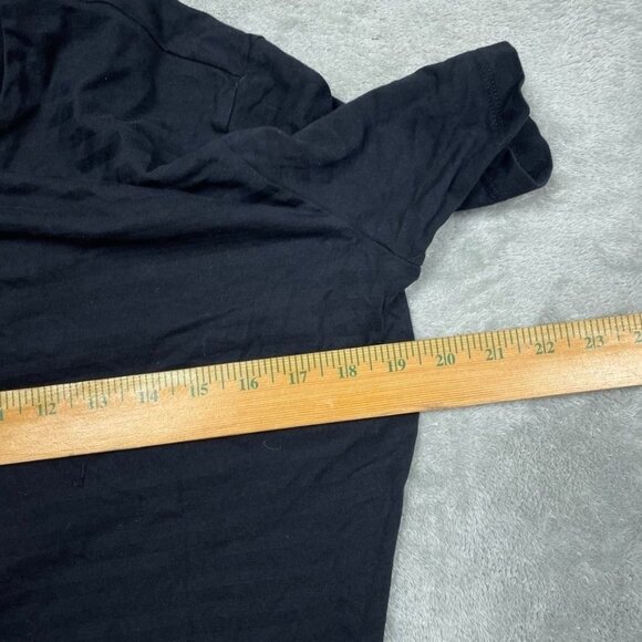 Calvin Klein Black Crewneck Mens T-Shirt Size Small 100% Cotton Casual a0962 - Picture 4 of 7
